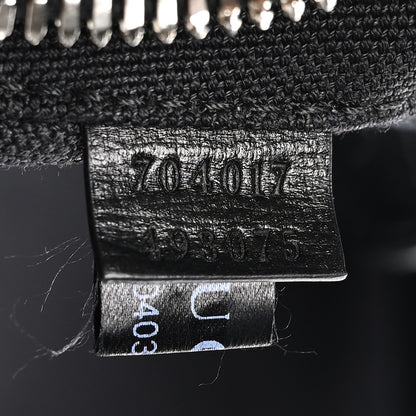Gucci GG Supreme Monogram Textured Calfskin Retro Interlocking G Backpack Black 7 of 10