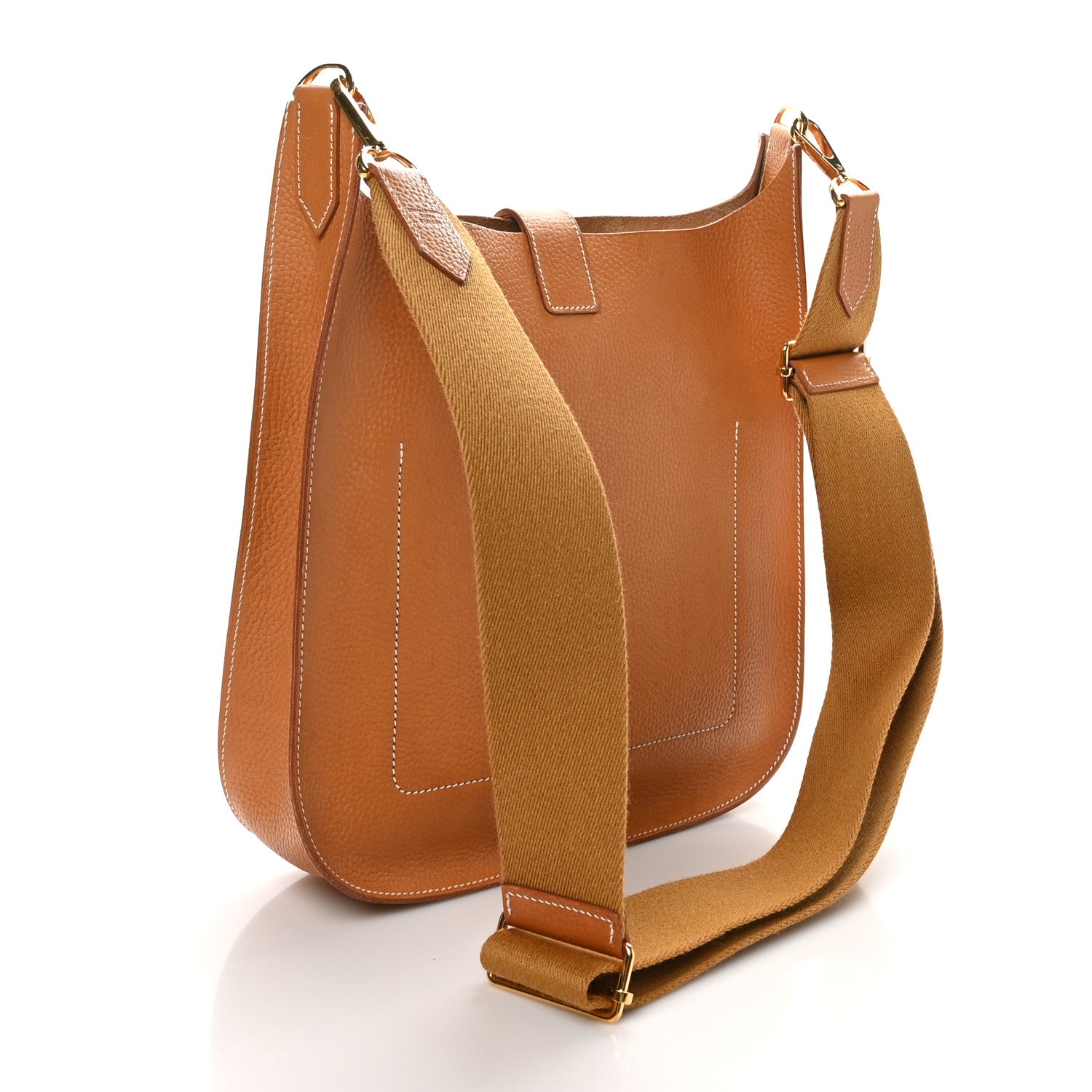 Hermes Vache Naturelle Grainee Evelyne 29 PM Natural Sable 3 of 10