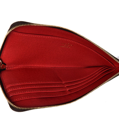 Louis Vuitton Damier Ebene Complice Trunks and Bags Wallet Red 5 of 7