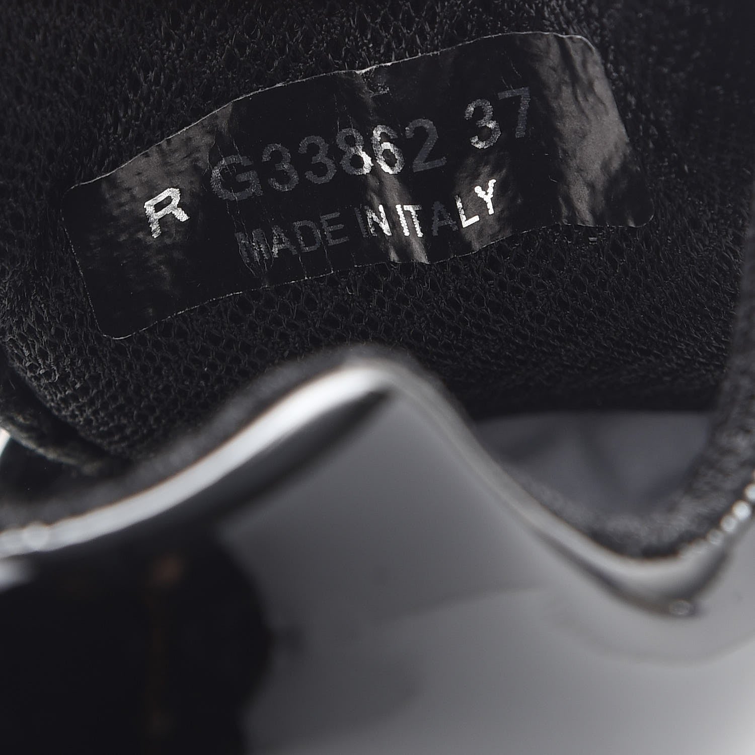 Chanel Patent PVC CC Sneakers 37 Black 7 of 9