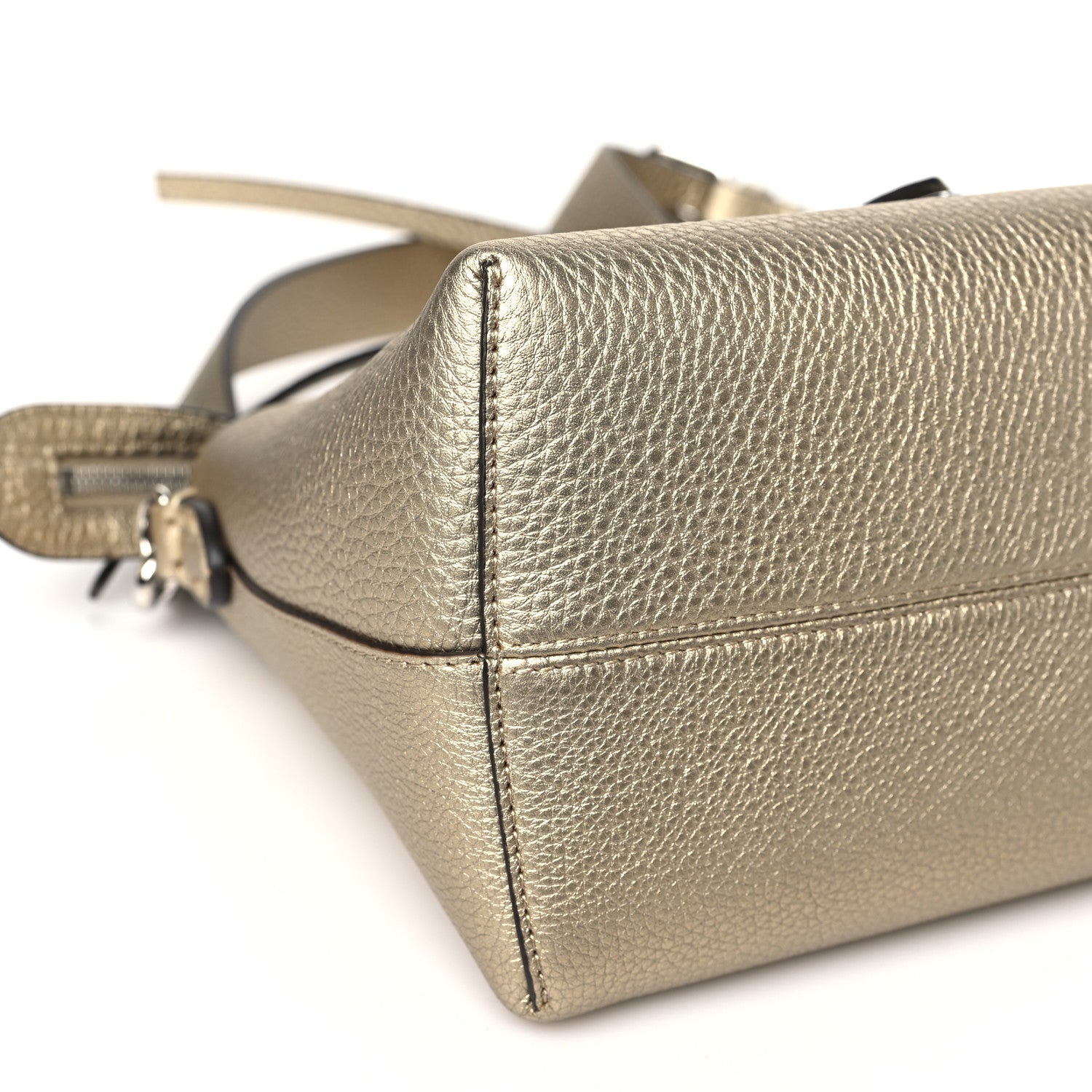 Fendi Cuoio Romano Selleria Medium By The Way Boston Bag Gold 9 of 11