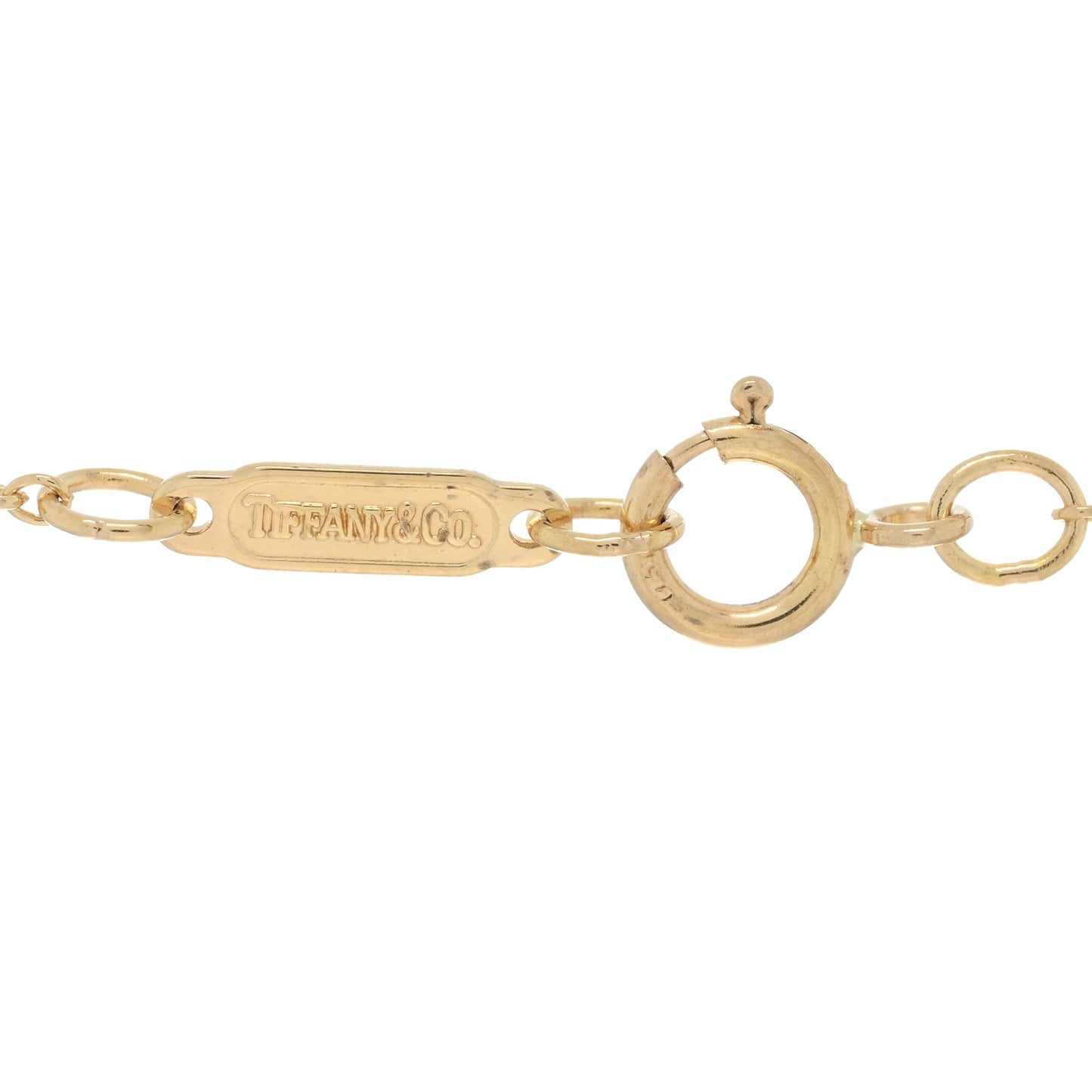 18K Yellow Gold Cross Pendant Necklace