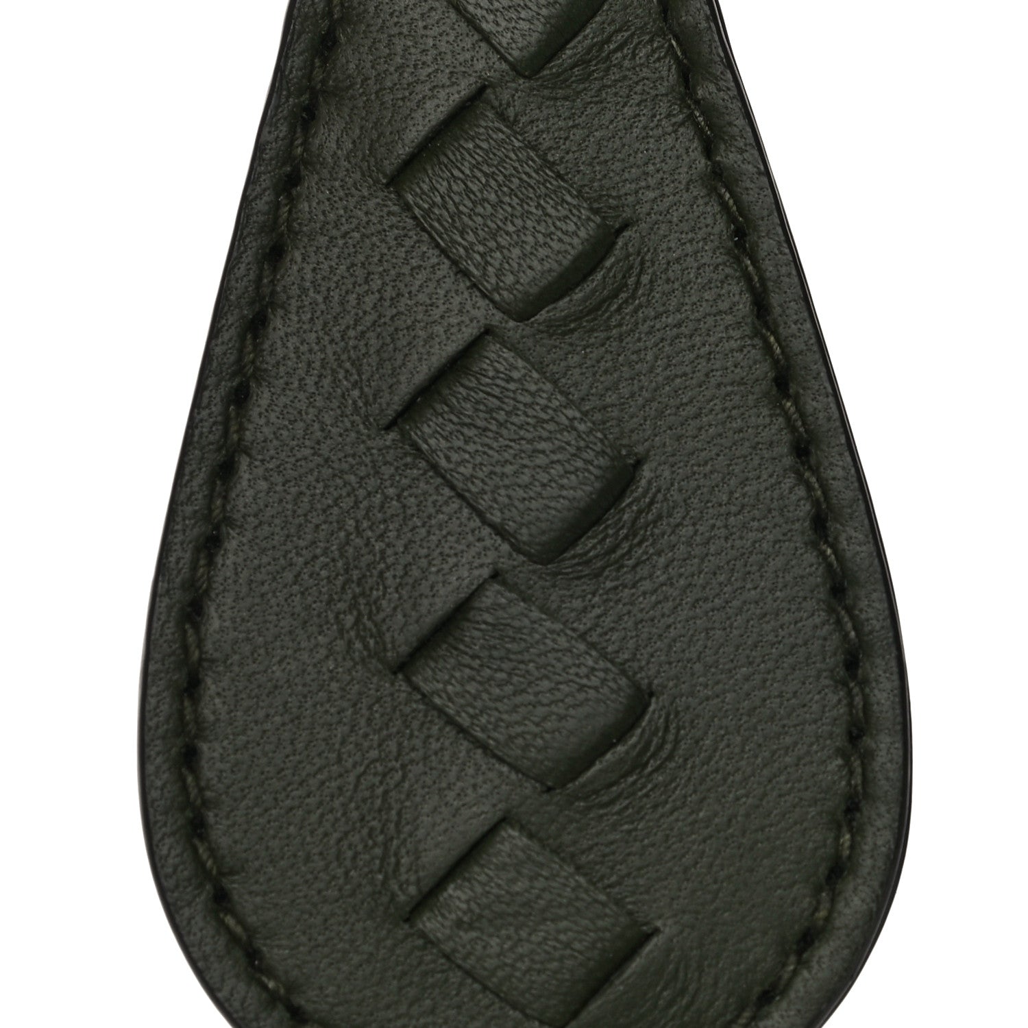 Bottega Veneta Nappa Intrecciato Key Ring Dark Green 6 of 6