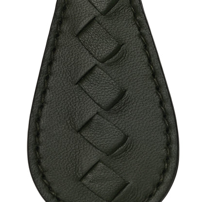 Bottega Veneta Nappa Intrecciato Key Ring Dark Green 6 of 6