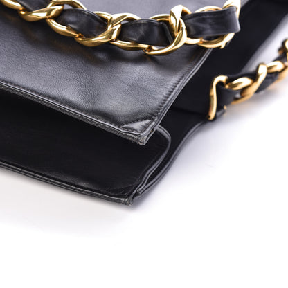 Chanel Lambskin CC Tote Black 15 of 16