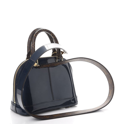 Louis Vuitton Patent Monogram Alma BB Marine 4 of 8