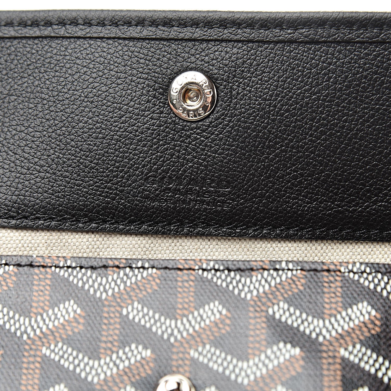 Goyard Goyardine Pouch Black 5 of 5
