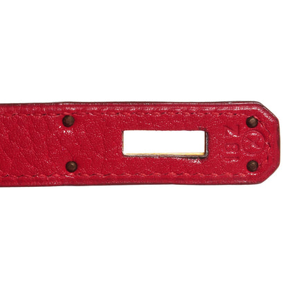 Hermes Ardennes Birkin 40 Rouge Vif 27 of 28