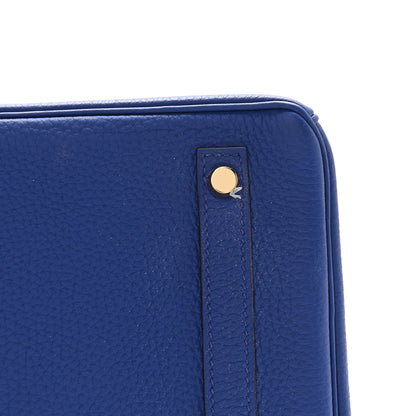 Hermes Togo Birkin 30 Bleu Electrique 11 of 11