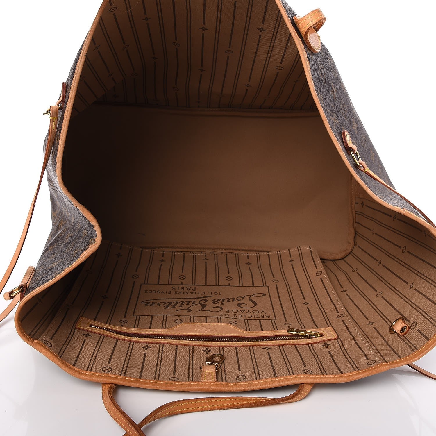 Louis Vuitton Monogram Neverfull GM 5 of 14