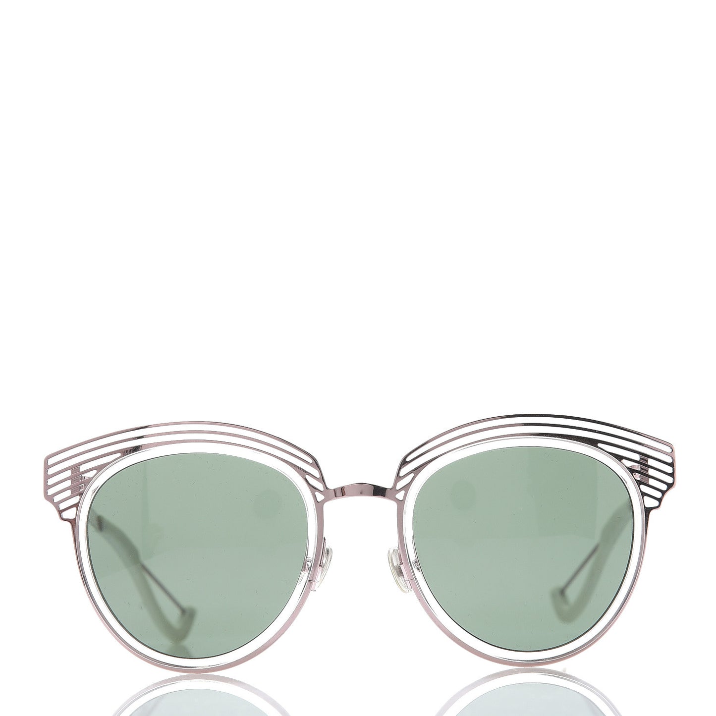 Acetate Enigme Sunglasses Pink White
