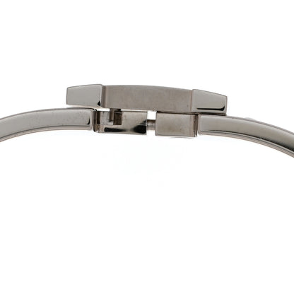 Hermes Matte Enamel Narrow Clic Clac HH Bracelet GM White 5 of 5