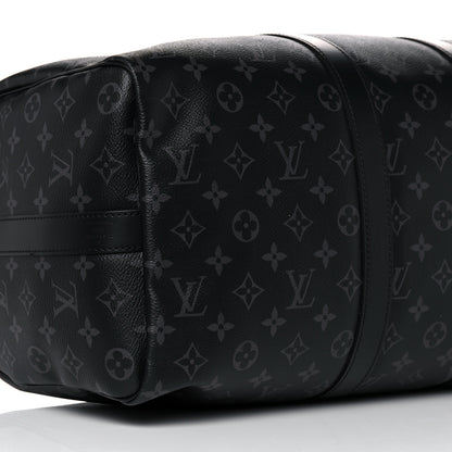 Louis Vuitton Monogram Eclipse Keepall Bandouliere 45 8 of 13
