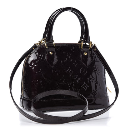 Louis Vuitton Vernis Alma BB Amarante 3 of 9