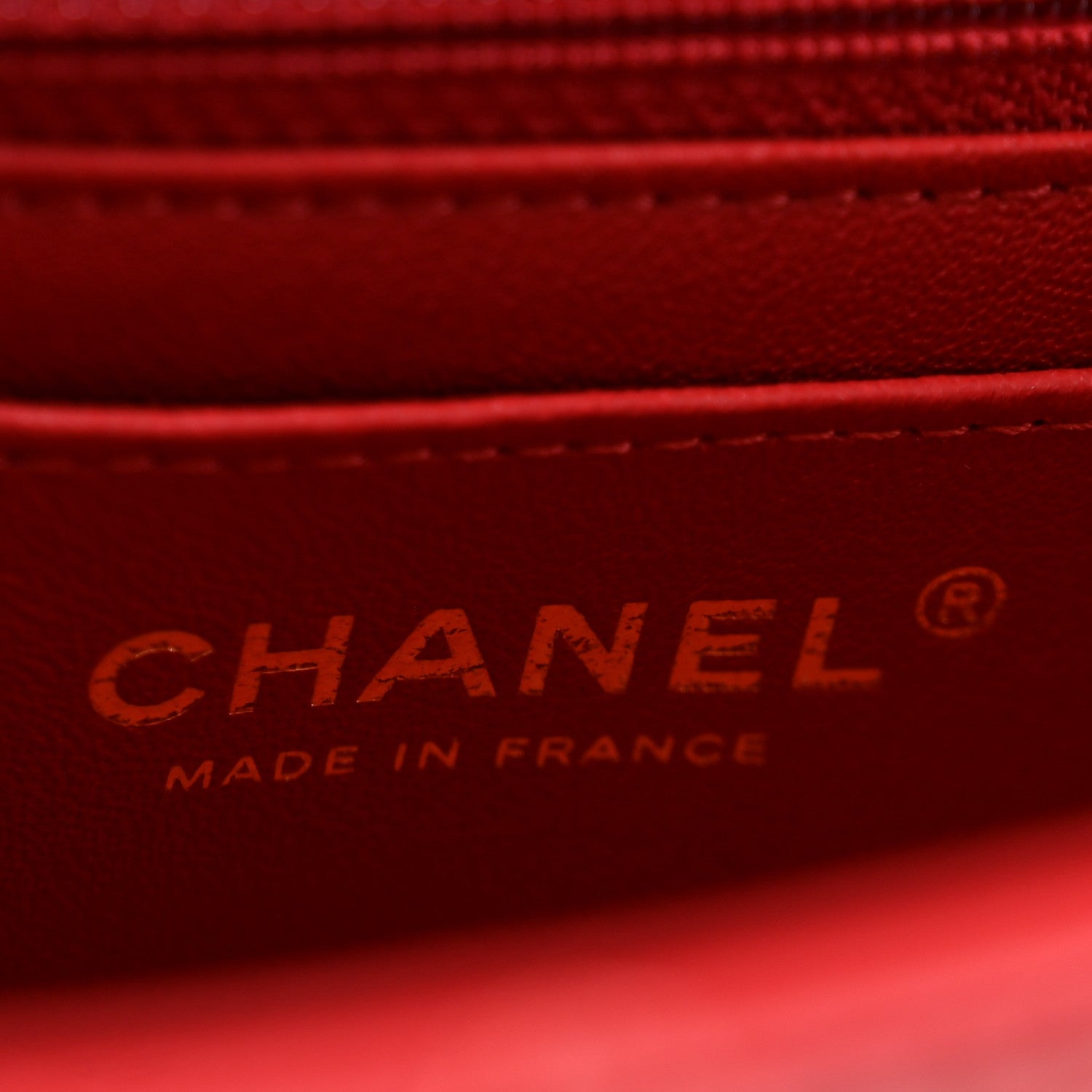 Chanel Aged Calfskin Quilted 2.55 Reissue Mini Flap Red 6 of 13