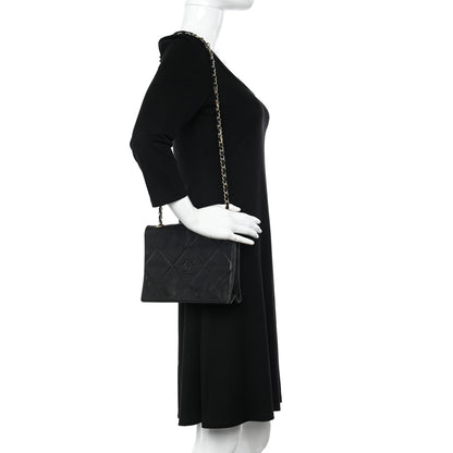 Chanel Lambskin Quilted CC Small Single Flap Black 2 of 15