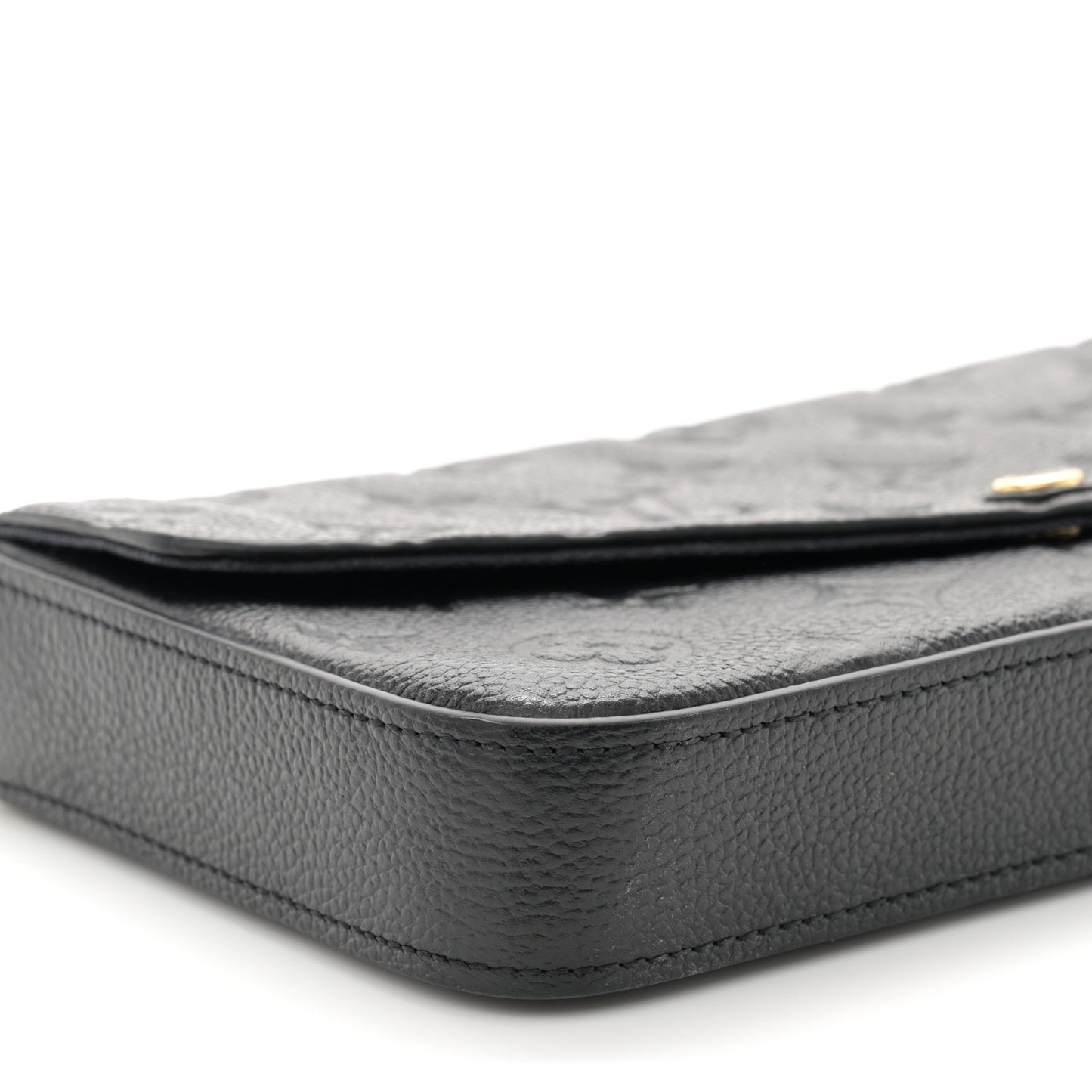 Empreinte Pochette Felicie Chain Wallet Black