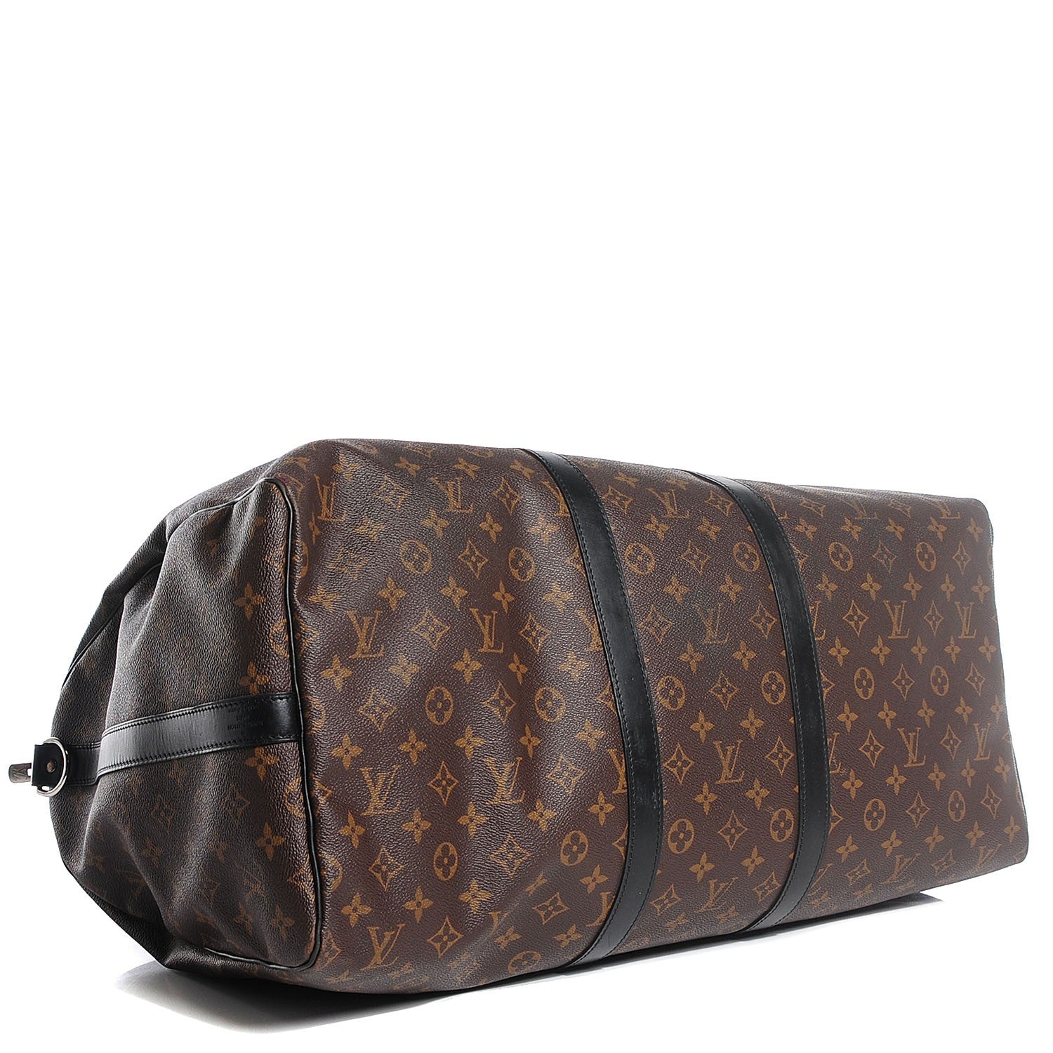 Louis Vuitton Monogram Macassar Keepall Bandouliere 55 4 of 7