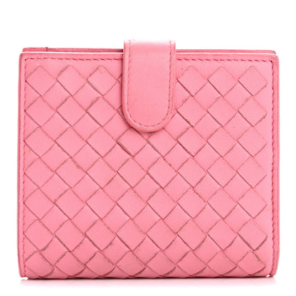 Bottega Veneta Nappa Intrecciato French Flap Wallet Watteau 1 of 15