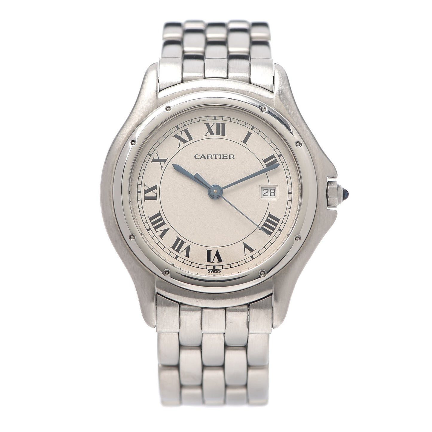 Stainless Steel 33mm Cougar Quartz Watch