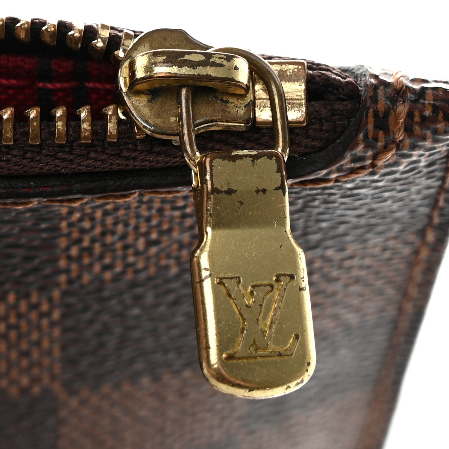 Louis Vuitton Damier Ebene Neverfull MM GM Pochette 9 of 9