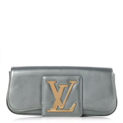 Louis Vuitton Patent Sobe Clutch Givre 1 of 7