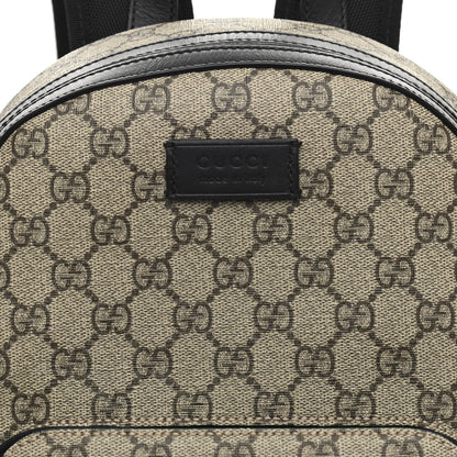 Gucci GG Supreme Monogram Small Eden Day Backpack Black 8 of 10