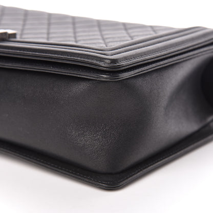 Chanel Calfskin Quilted New Medium Boy Flap Black 9 of 15