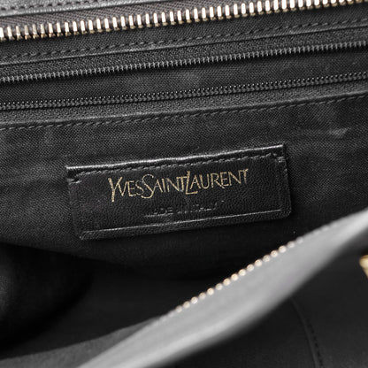 Saint Laurent Sheepskin Small Cabas ChYc Grey 6 of 15