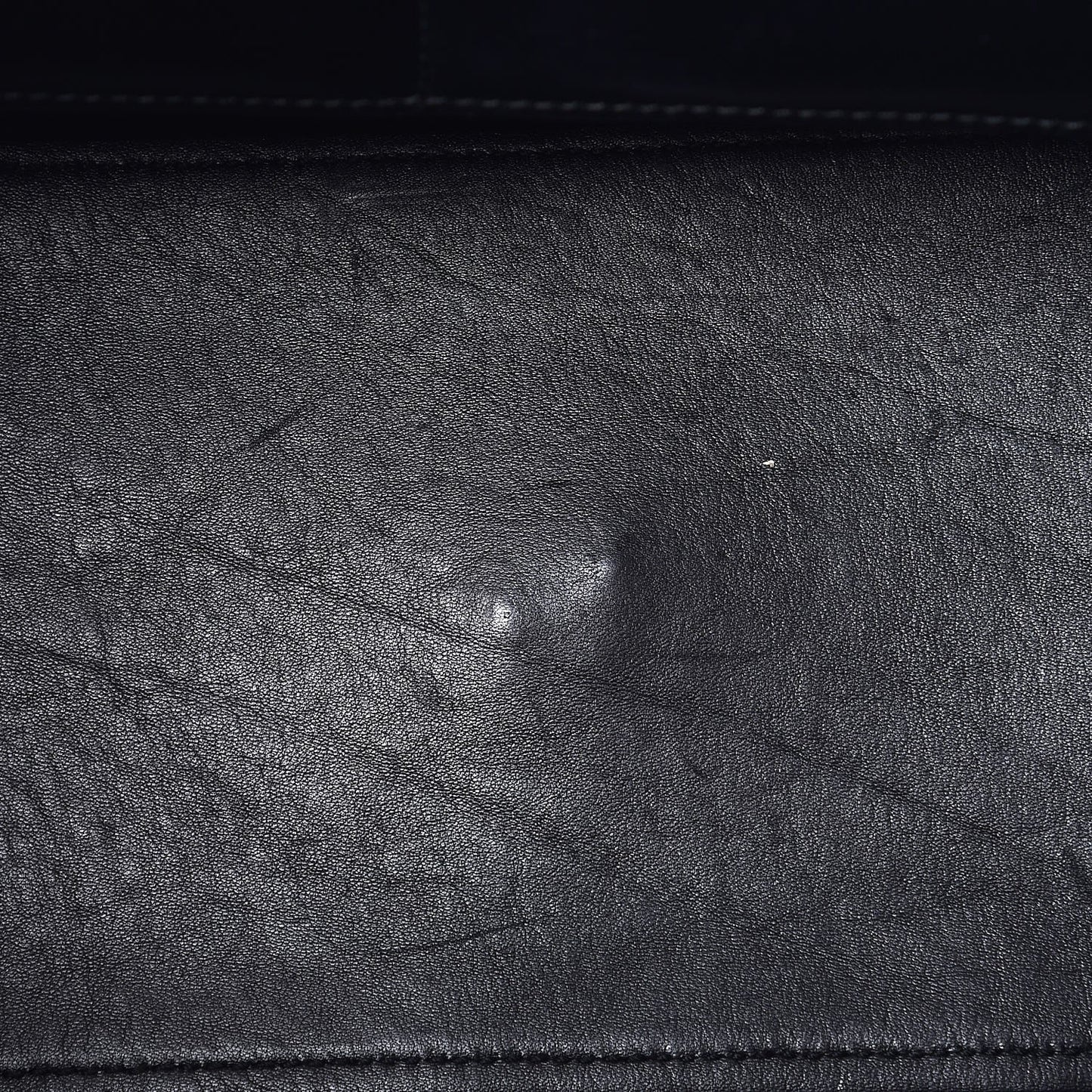 Calfskin Small Classic Y Cabas Black