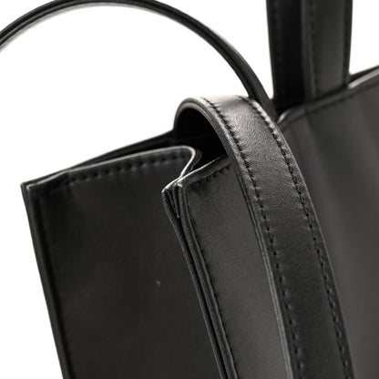 Telfar Vegan Leather Medium Shopping Bag Black 11 of 14