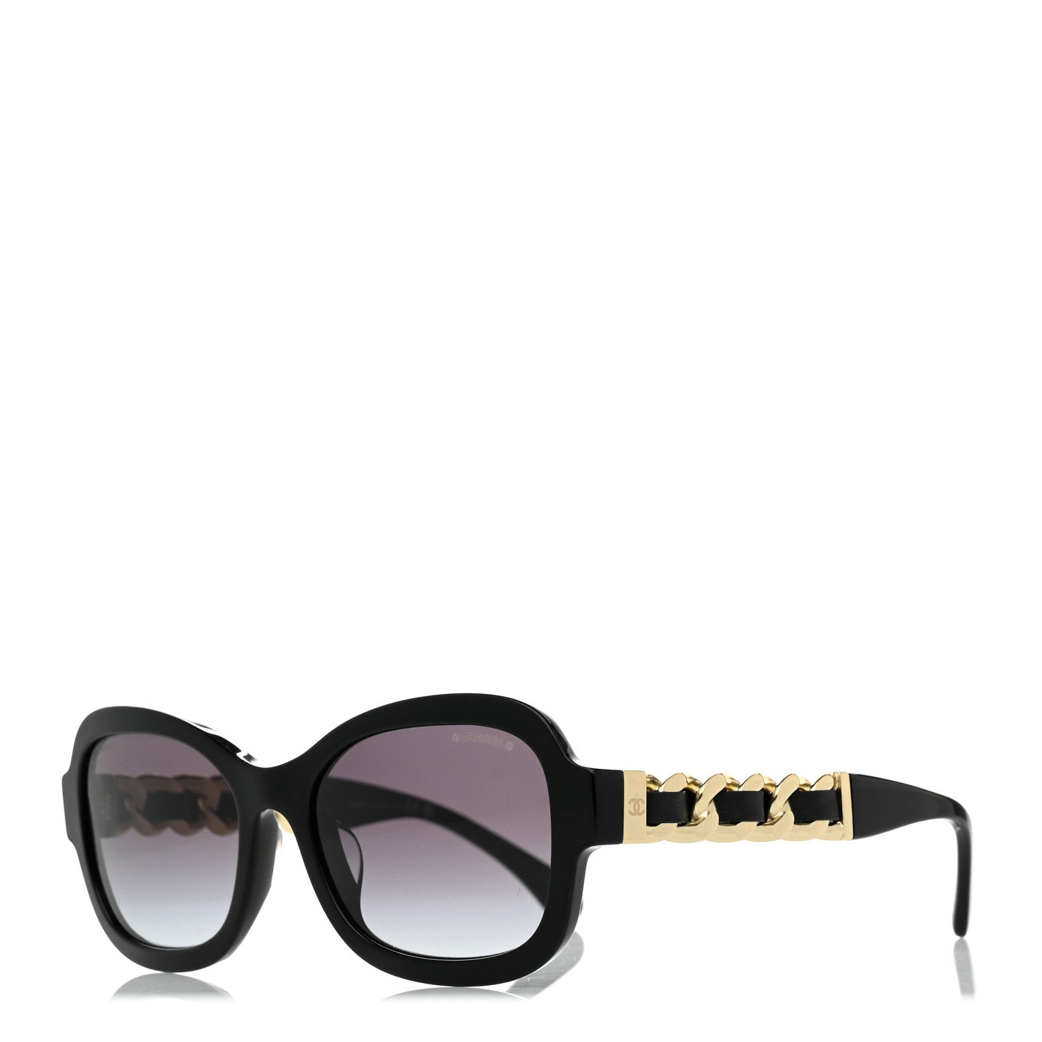 Chanel Acetate Chain Sunglasses 5465-Q-A Black 1 of 8