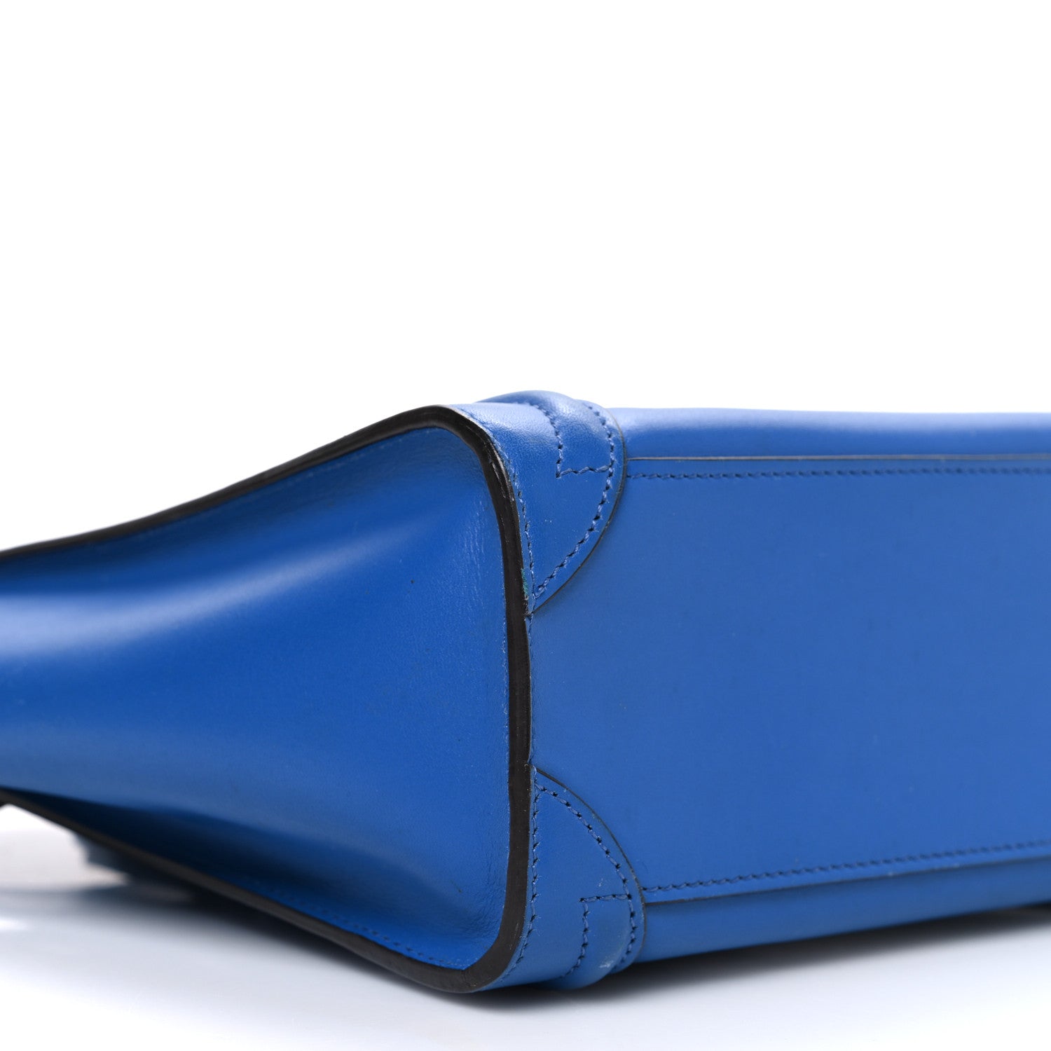 Celine Smooth Calfskin Nano Luggage Royal Blue 8 of 11