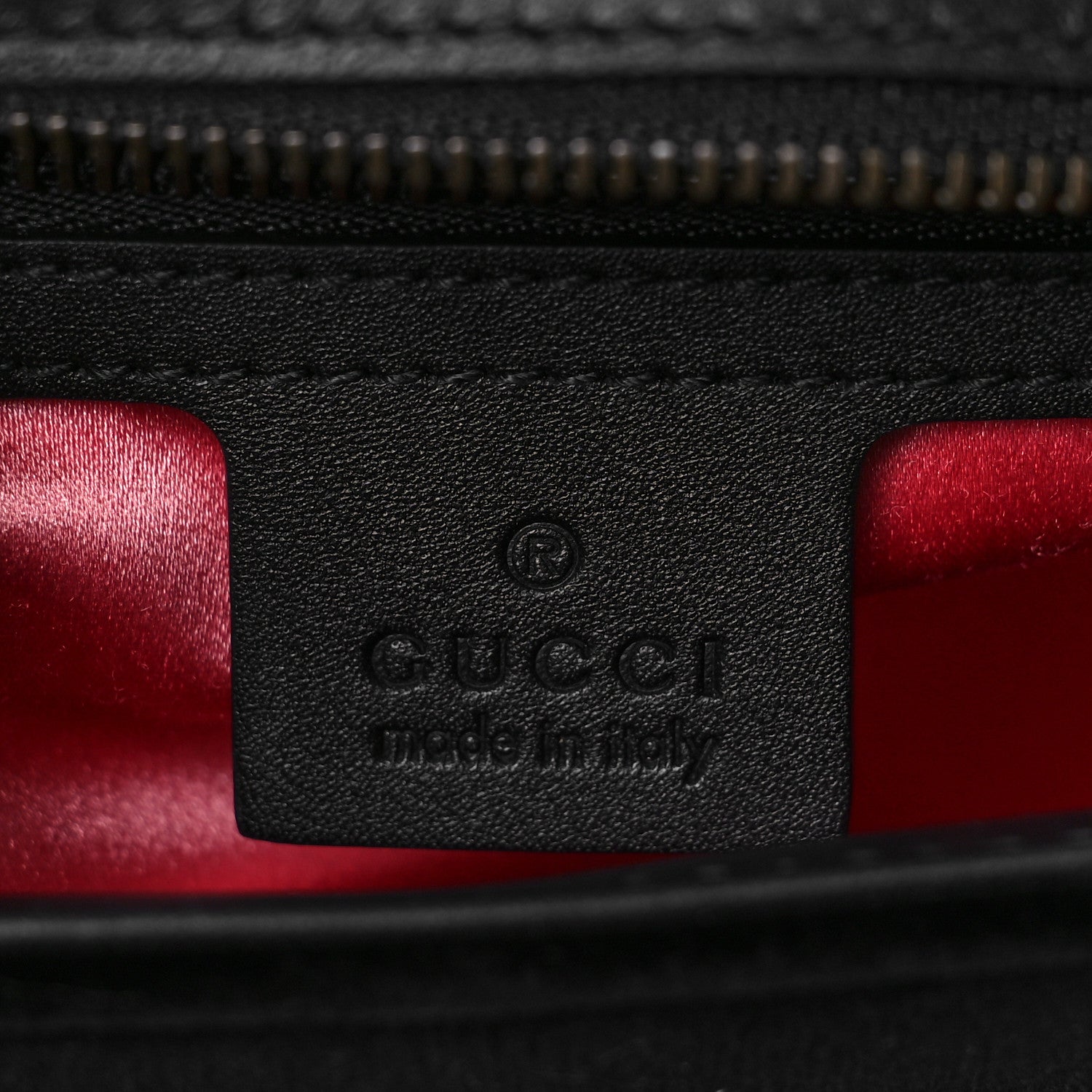 Gucci Velvet Matelasse Small GG Marmont Shoulder Bag Black 6 of 9