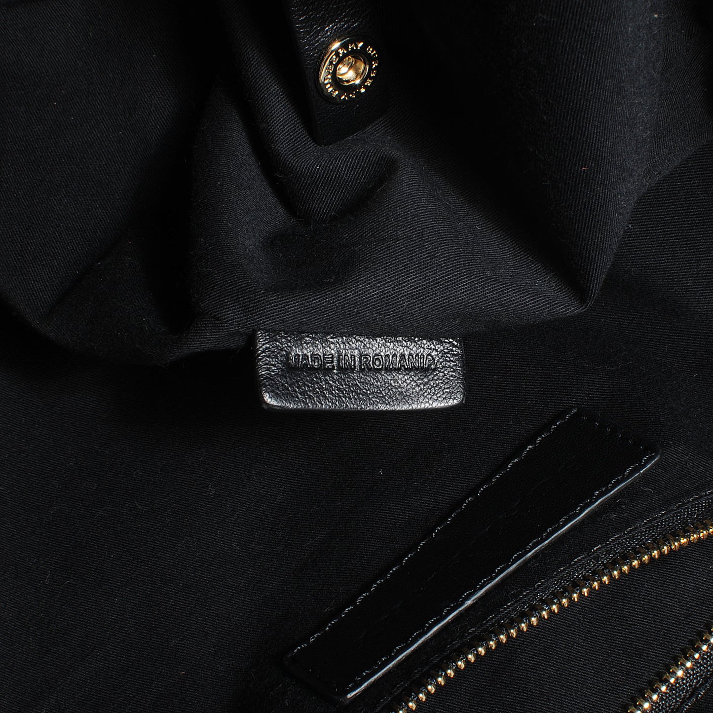 Lambskin Small Canterbury Tote Black