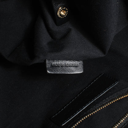 Burberry Lambskin Small Canterbury Tote Black 11 of 11