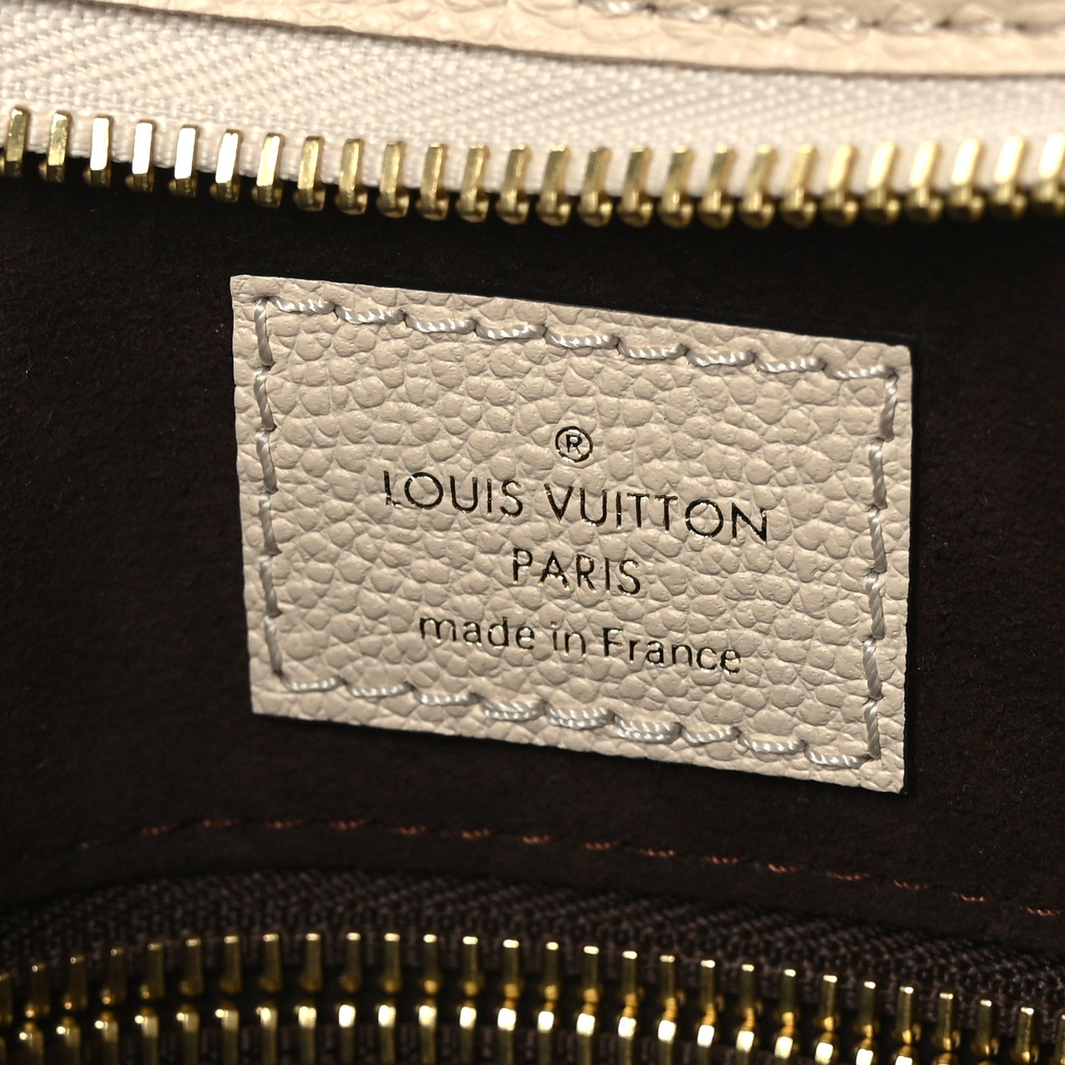 Louis Vuitton Empreinte Carryall PM Cream 7 of 9