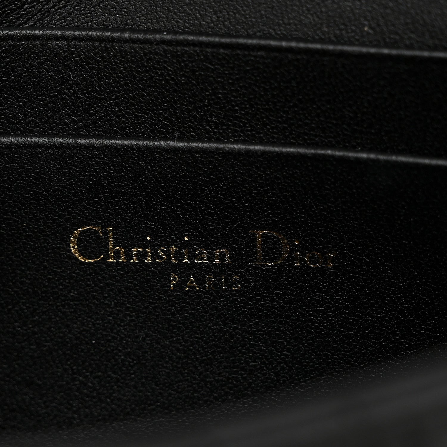 Christian Dior Lambskin Cannage Dior Talk Phone Pouch Black 6 of 11