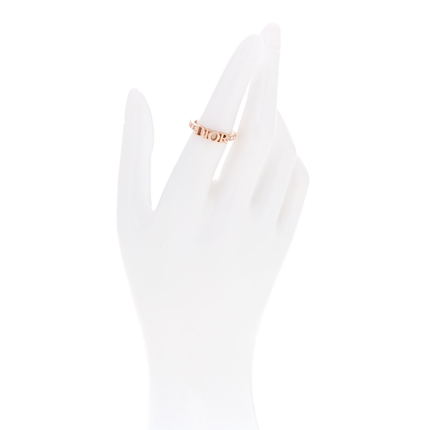 Metal Crystal Dio(R)evolution Ring M 52 6 Gold