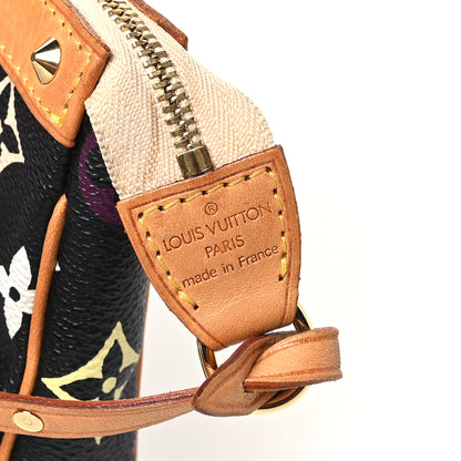 Louis Vuitton Monogram Multicolor Pochette Accessories Black 6 of 10