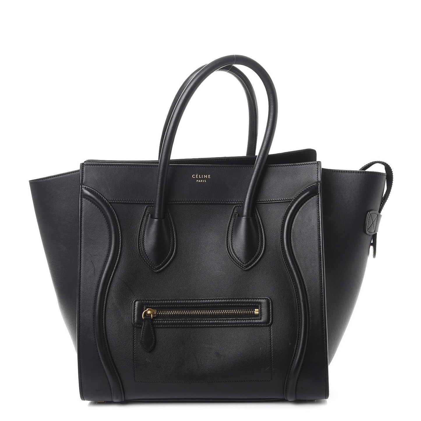 Smooth Calfskin Mini Luggage Black