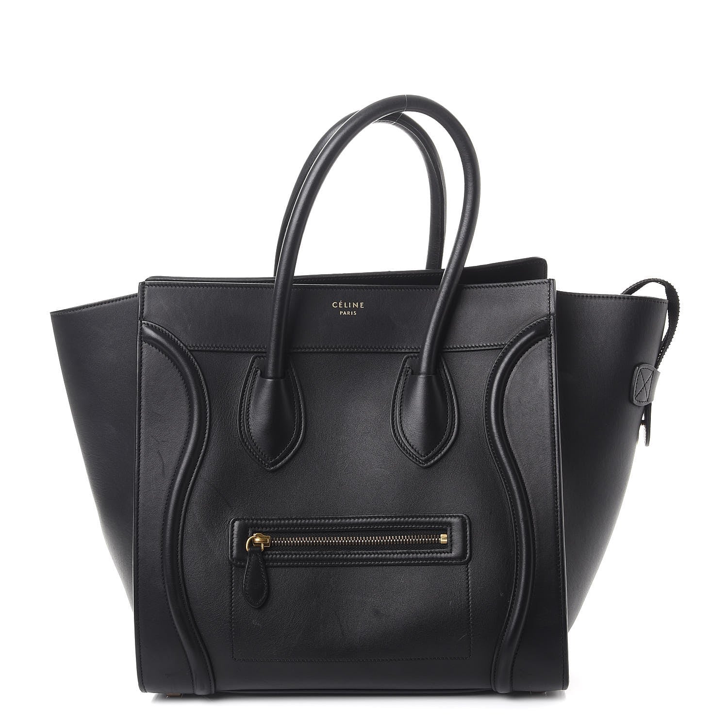 Celine Smooth Calfskin Mini Luggage Black 1 of 17