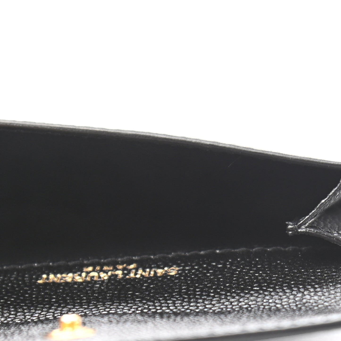 Grain De Poudre Uptown Monogram Card Case Black