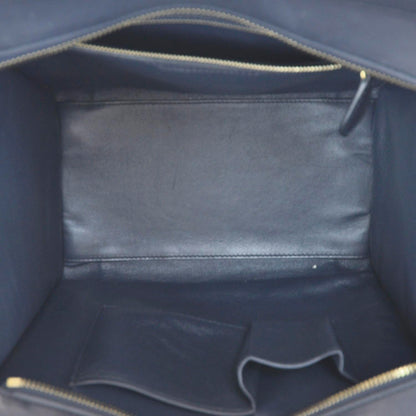Celine Smooth Calfskin Mini Luggage Navy 7 of 10