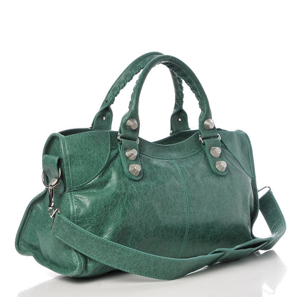 Balenciaga Agneau Giant 21 Silver Hardware Part Time Sauge 4 of 10