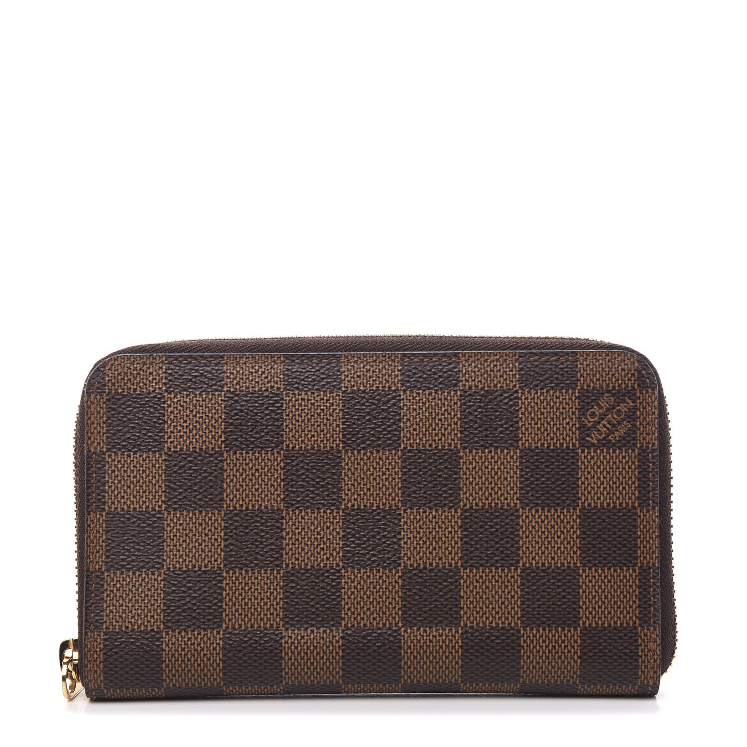 Louis Vuitton Damier Ebene Zippy Compact Wallet 1 of 5