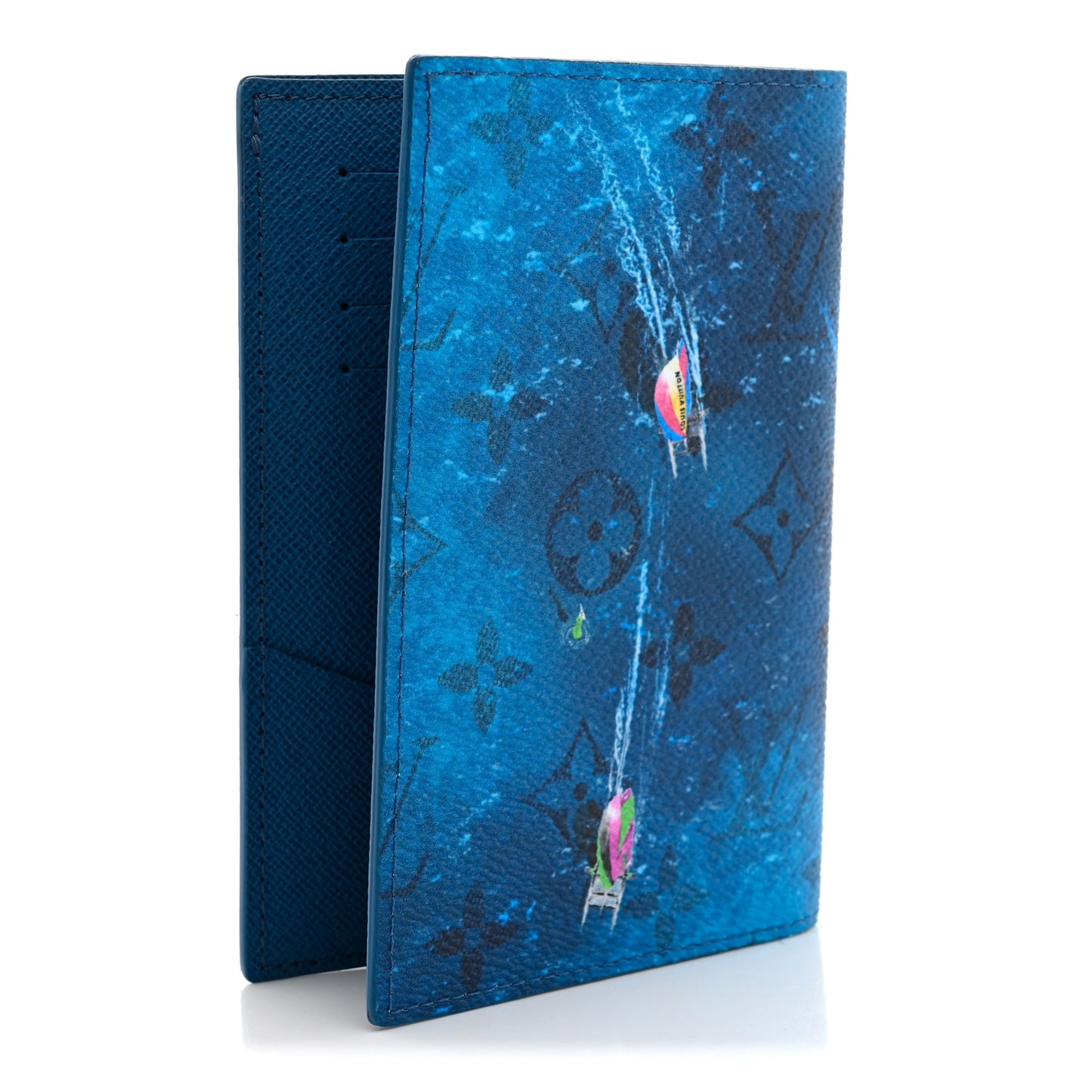 Monogram Sports & Leisure Passport Cover Catamaran Navy Blue