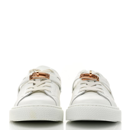 Hermes Calfskin Day Sneakers 41 White 2 of 8