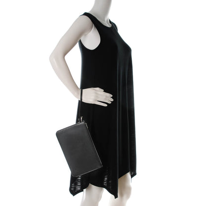 Louis Vuitton Epi Neverfull Pochette MM GM Black 2 of 7