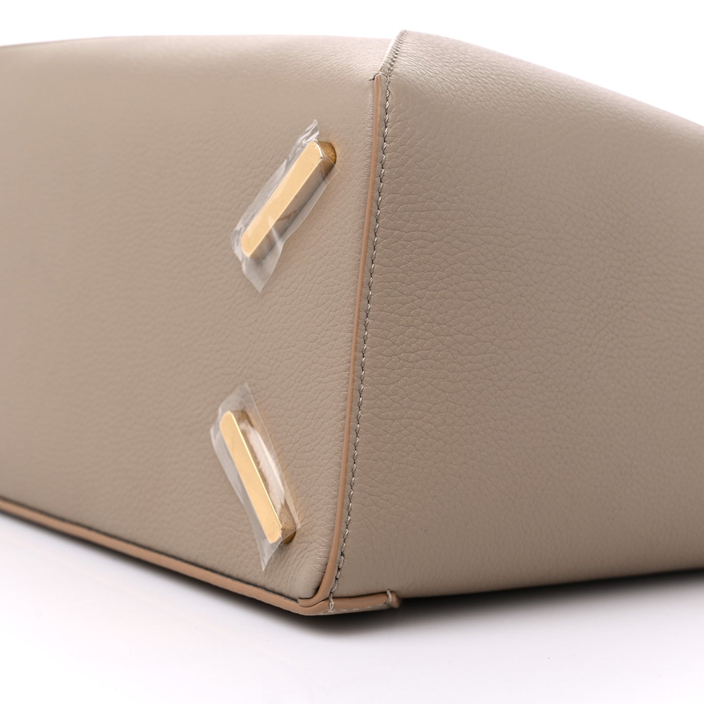 Calfskin Large Puzzle Bag Sand
